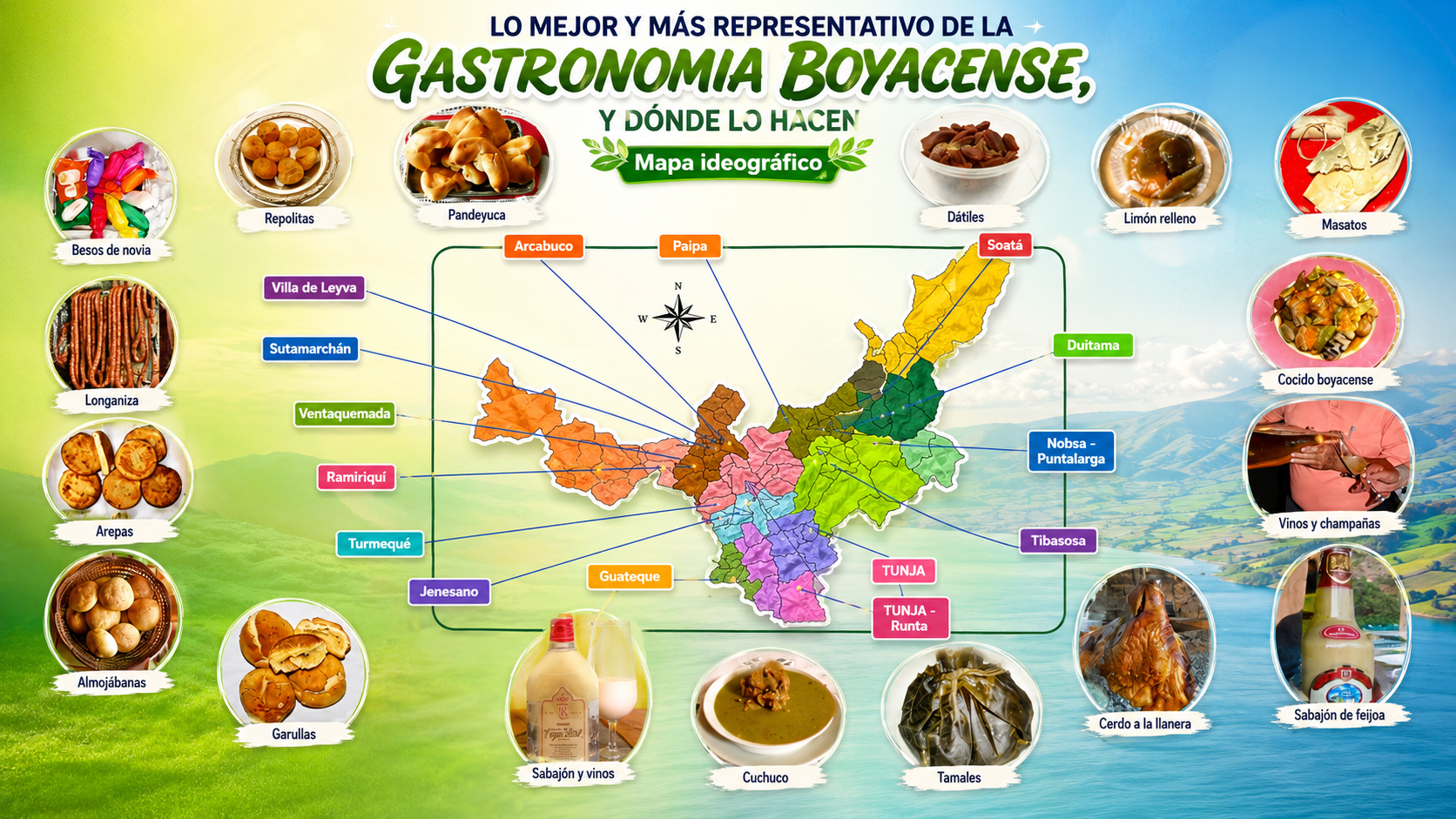 Delicias boyacenses: explorando la gastronomía local