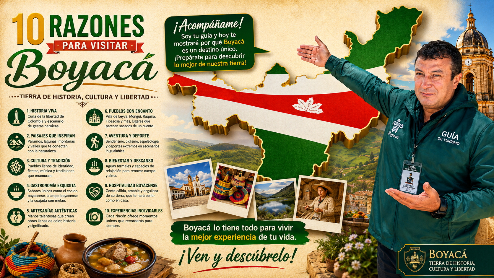 10 razones para visitar Boyacá en tus próximas vacaciones